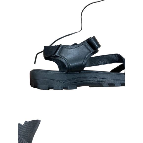 Sodas 10 Comfy Casual Preppy Ankle Strap Velcro Platform Hippie Retro Sandals - Picture 4 of 6